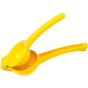 WINCO LS-9Y presse-citron, émail enduit en aluminium, 8-3/4" L, jaune, qté par paquet : 6
