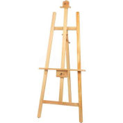 WINCO MBBE-1 affichage chevalet, 24" W, 62" H, bois naturel