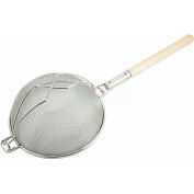 WINCO MST - 14D moyenne maille Double, 14" diamètre, en acier inoxydable, qté par paquet : 6