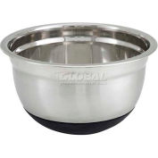 WINCO MXRU-500 bol W / Base de Silicone, 5 Qt, 10-1/4" D, qté par paquet : 24