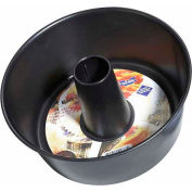 WINCO NACP-10 anti-adhésif Angel Cake Pan, 10" D, 4" H, acier au carbone, qté par paquet : 12