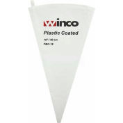Winco PBC-16 Pastry Bag, 16", Cotton, Plastic Coated - Pkg Qty 24