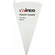 Poche à douille de WINCO PBC-16, 16", coton, enduit de plastique, qté par paquet : 24