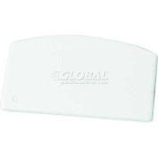 Winco PDS-5 Plastic Dough Scraper, 5-1/2"L x 3-3/4"W, 12 Scrapers Per Pack