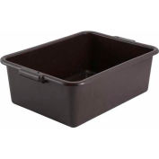 Boîte de plat WINCO PL-7 b, Brown, 20-1/2" D x 17-1/8" W x 7 « H, NSF, qté par paquet : 6