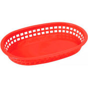 Winco PLB-R Oval Platter Baskets, 12/Pack
