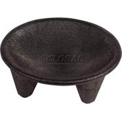 Jeu de plaque de WINCO PMP-12 Molcajete Salsa, 12 oz, résine plastique, qté par paquet : 2
