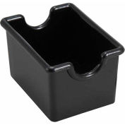 Winco PPH-1K Sugar Packet Holders, 3-1/2"L, 2-1/2"W, 2"H, Black, Plastic, 12/Pack