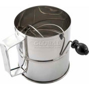 Winco RFS-8 Rotary Sifter, 8 Cup - Pkg Qty 12