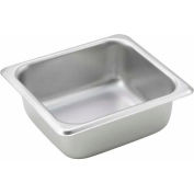 WINCO SPS2 vapeur régulier Pan, format 1/6, 2-1/2" H, poids Standard, qté par paquet : 12