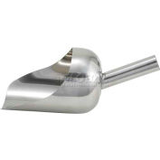 Winco SSC-3 Utility Scoop, 64 Oz, Stainless Steel - Pkg Qty 6