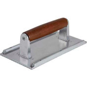 Poids de Steak WINCO SWA-1, 8-1/4" L, 4-1/4" W, manche en bois, aluminium coulé, qté par paquet : 12