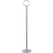 Winco TBH-12 Table Number Holder, 12"H, Stainless Steel - Pkg Qty 24