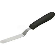WINCO TKPO-4 décalage spatules, 4-1/4" L lame, manche en polypropylène noir, qté par paquet : 12