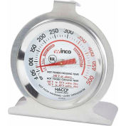 Thermomètre de four WINCO TMT-OV2 Dial avec Base et crochet, qté par paquet : 24