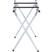 Winco TSY-1A Folding Tray Stand, 31" H, Chrome - Pkg Qty 6