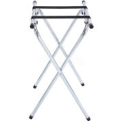 WINCO TSY-1 a pliante plateau support, 31" H, Chrome, qté par paquet : 6