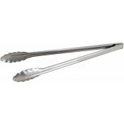 WINCO UT-16 utilitaire Tong enroulé printemps, enroulé de printemps, 16" L, acier inoxydable poids lourd, qté par paquet : 12