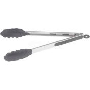 WINCO UTS - 12K Tong utilitaire W / Rubber Tip, bout en caoutchouc, 12" L, étrier-frein, qté par paquet : 12