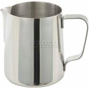 WINCO WP-14 Pitcher, 14 oz, 3-1/2", en acier inoxydable, qté par paquet : 15