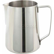Winco WP-66 Pitcher, 66 oz, 7"H, Stainless Steel - Pkg Qty 3