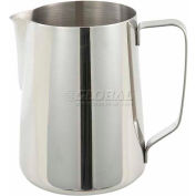 WINCO WP-66 Pitcher, 66 oz, 7" H, inox, qté par paquet : 3