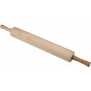 Winco WRP-18 Wooden Rolling Pin - Pkg Qty 12