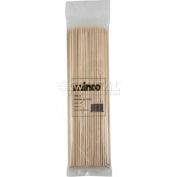 Winco WSK-10 Bamboo Skewers, 10"L - Pkg Qty 30