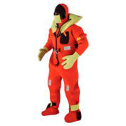 Kent 154100-200-005-13 Commercial Immersion Suit, USCG/SOLAS/MED, Rouge/Jaune, Surdimensionné