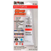 Devcon® Premium Silicone adhésif (S-1), 12045, Tube de 1,76 oz