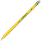 Dixon® Presharpened HB #2 Pencil With Latex-Free Eraser, Yellow Barrel, Dozen
