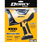 Dorcy 41-1080 Rechargeable 1000 Lumens LED Spotlight