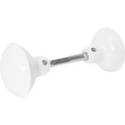 Prime-Line® jeu de bouton blanc de Style victorien, E 2319