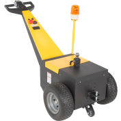 Steel Heavy Duty Electric Powered Tugger W/ Pin Hitch, 5000 lb. Pull Capacity
