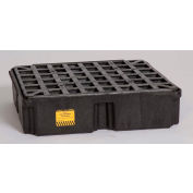 Eagle 1633B 1 Drum Modular Spill Containment Platform - Black no Drain