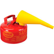 Eagle Type I Safety Can - 1 Gallon with Funnel - Red, UI-10-FS