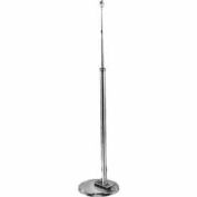 Ensachage Jack w / Base ronde - Chrome