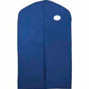 24 "x 40", de 3 calibre Peva taffetas W / fenêtre & Zipper - vert W / garniture verte, qté par paquet : 100