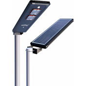 eLEDing® Solar Powered 18W 3200 LM AI SMART CREE 5000K LED Street Parking Lot Area light