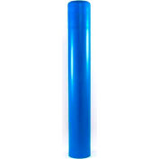 Post Guard® Bollard Cover, 8 7/8" Dia. x 52"H, Blue W/ No Tape, 8x52BLUNT