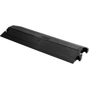 Elasco Single Channel Drop Over, 2"W x 2"H, Noir, ED2210-BK
