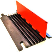 Elasco Heavy Duty 5 canal protecteur de câble 1,38" canal, couvercle poussoir, UG5140