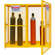 Armoire de rangement verticale pour bouteilles Durham EGCVC20-50 à fermeture manuelle, peut contenir 20 bouteilles de 50 lb