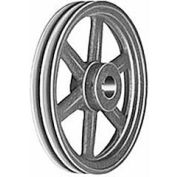 Browning 2BK67X 1 1/8, 2 Groove, Cast Iron, Finished Bore FHP Sheave