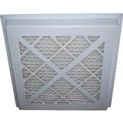 Elima-Draft Commercial Filtration Merv-13 Diffuser Cover For 24" X 24" Diffuser, White
