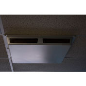 Elima-Draft Commercial 2-Way Magnetic Diffuser Cover 24" x 24", Fits 1" Drop Ceiling Grid Systems
