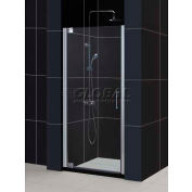 Élégance DreamLine son-4135720-01 35 3/4"- 37 3/4" porte de douche de Pivot sans cadre Chrome Finish