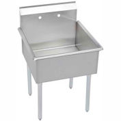 Elkay® B1C18X18X Utility Sink, 1-Compartiment w/18L x 18W Bowl, 12 Deep