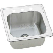 Elkay® ESE2020101, Gourmet Elite de Elkay® Sink, 20"L X 20"W X 10-1/8"D