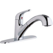 Elkay LK5000CR, Everyday Pull-Out Kitchen Faucet, Chrome, Single Lever Handle